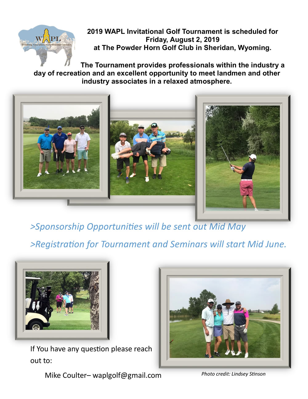 WAPL Golf Flyer 2019