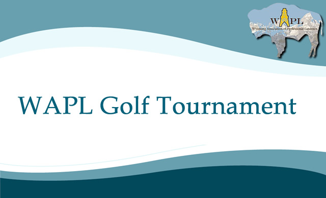 WAPL Golf Tournament